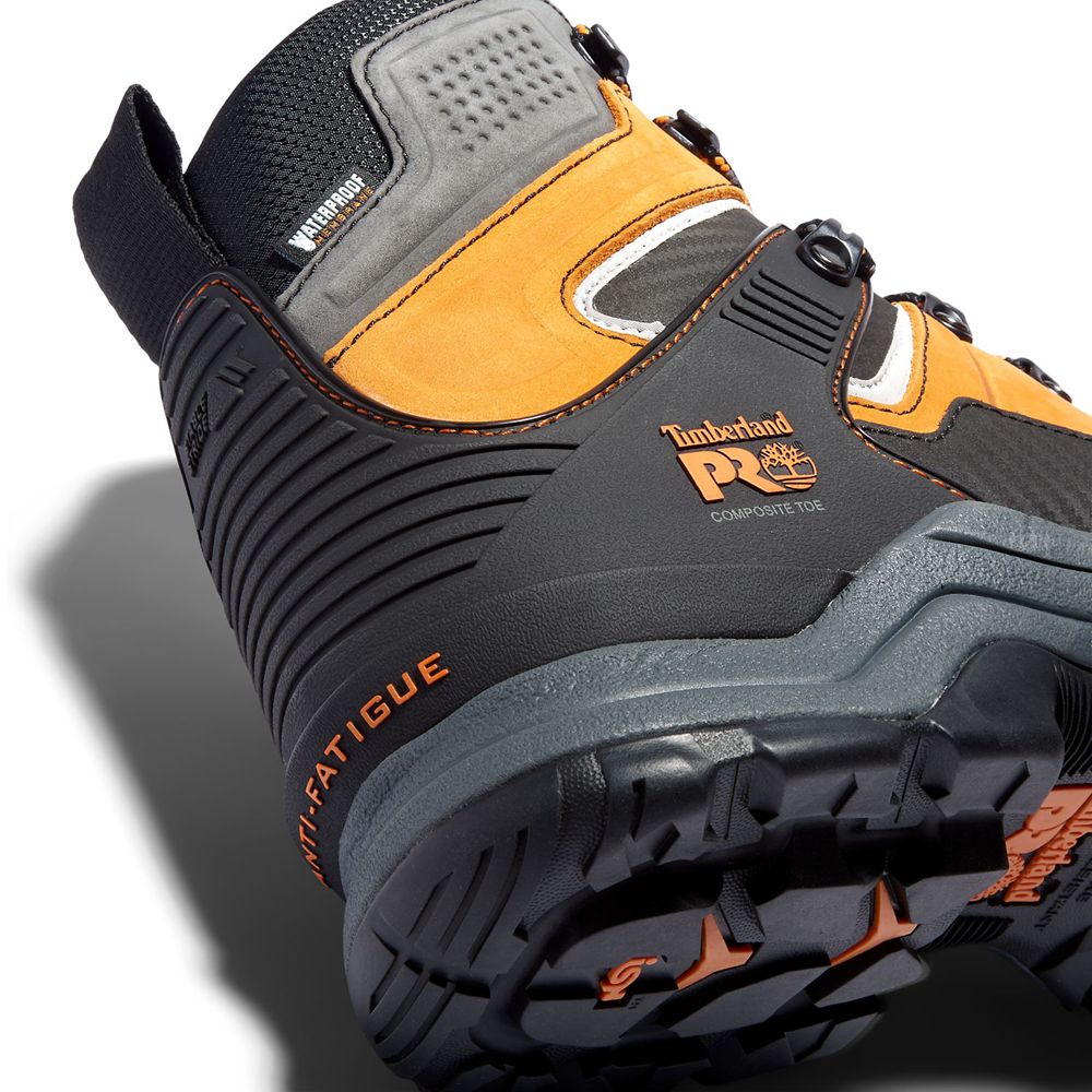 Botas de Trabajo Masculino - Timberland Pro® Hypercharge Trd Impermeavel Composite-Toe - QJCRM0249 -